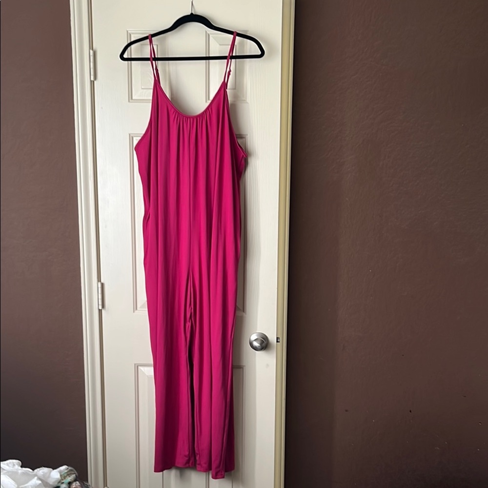 Chic Pink Women's Jumpsuit